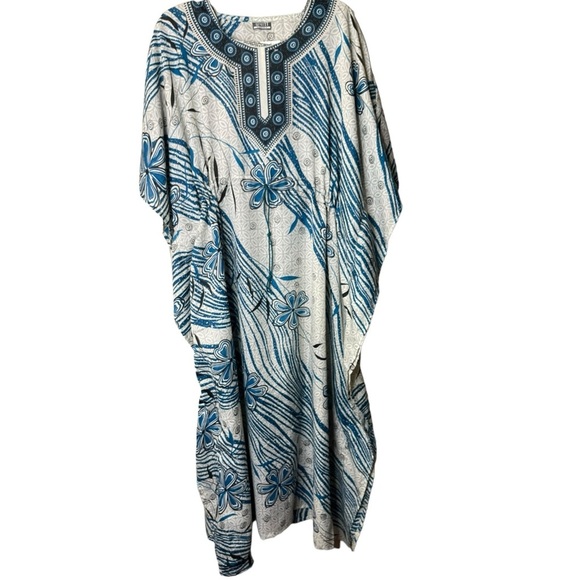 Vintage Mu Mu Style Lounge Robe - Picture 1 of 4